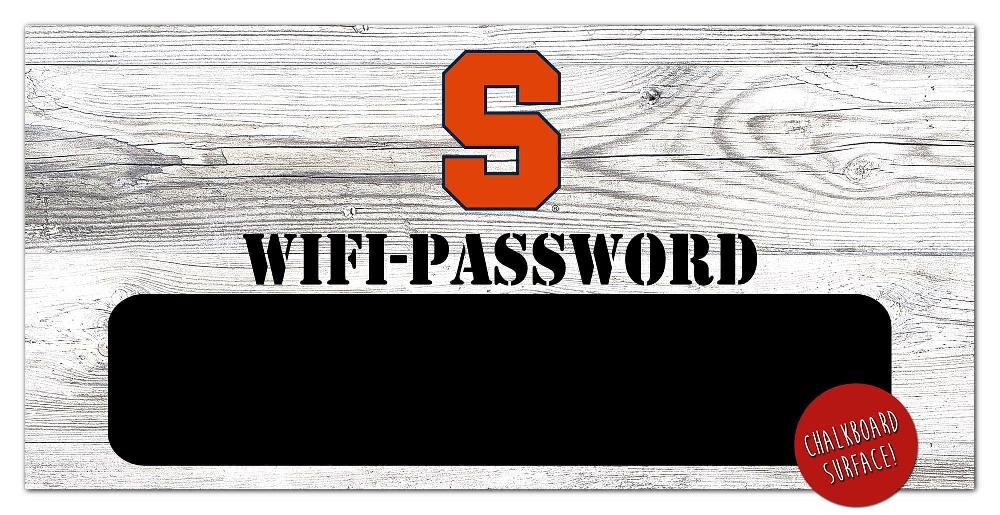fan creations Syracuse Wifi Password 6x12 Sign