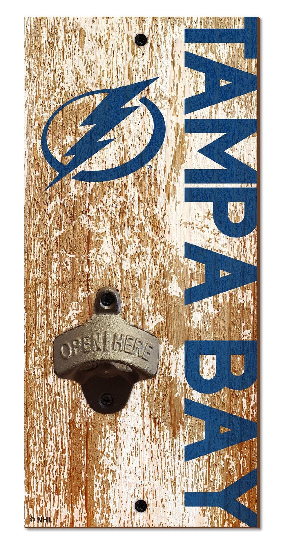 fan creations Tampa Bay Lightning Bottle Opener