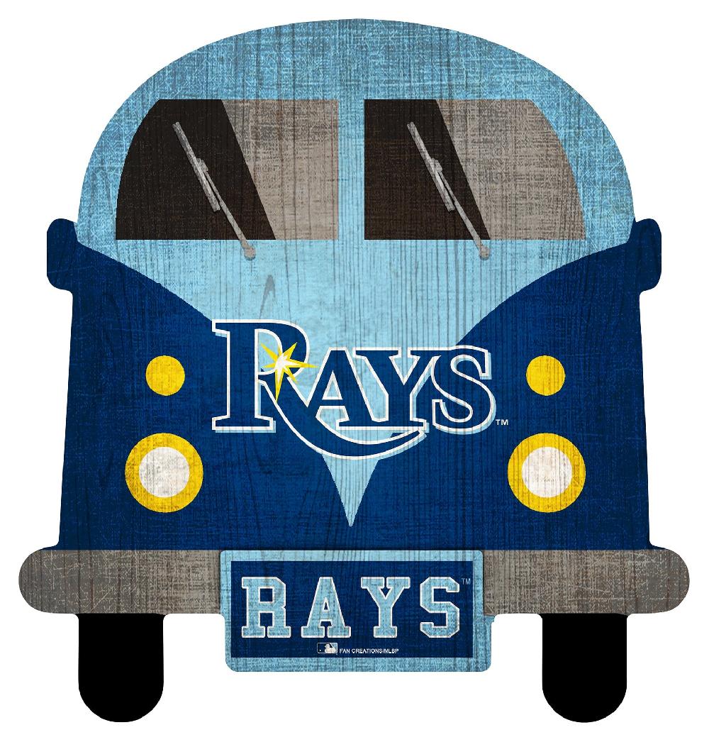 fan creations Tampa Bay Rays 12in Team Bus Sign