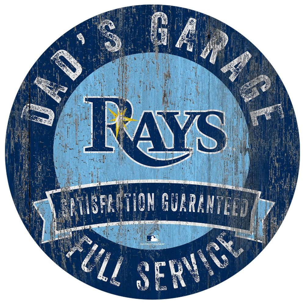fan creations Tampa Bay Rays Dad's Garage Sign