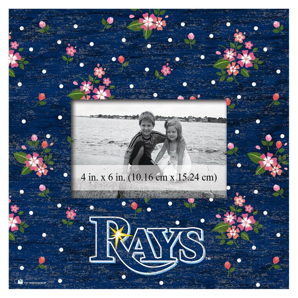 fan creations Tampa Bay Rays Floral 10x10 Frame