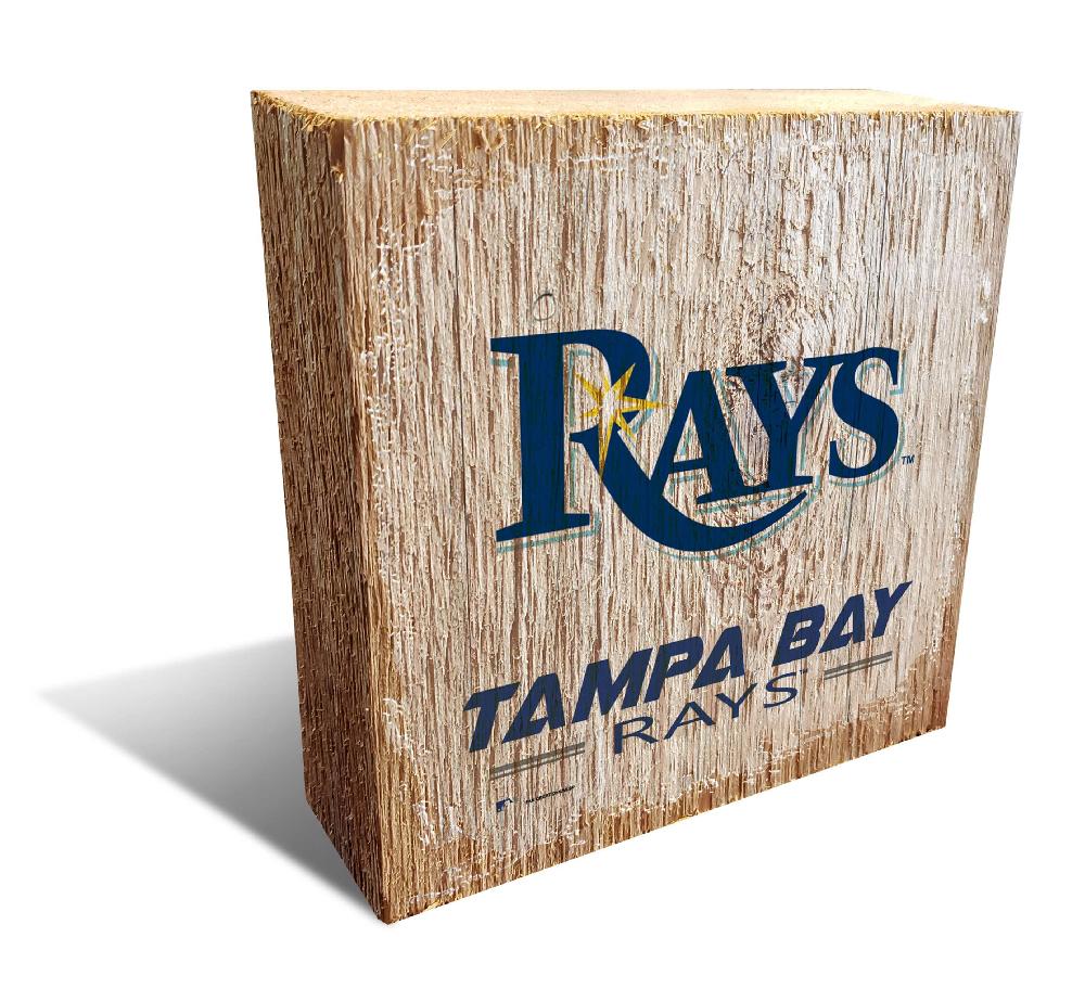 fan creations Tampa Bay Rays Team Logo Block