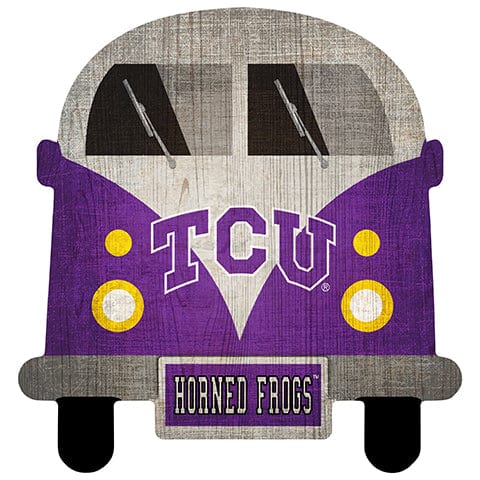fan creations TCU 12" Team Bus Sign