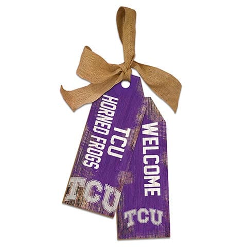 fan creations TCU 12" Team Tags