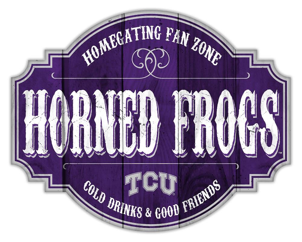 fan creations TCU Homegating Tavern 12in Sign