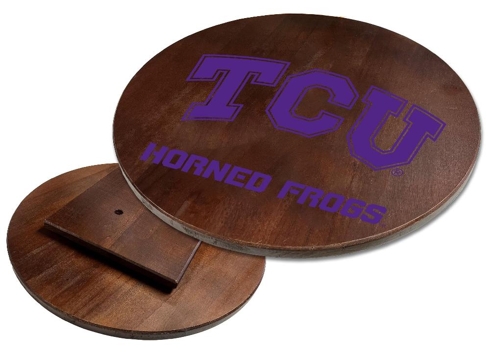 fan creations TCU Logo Lazy Susan
