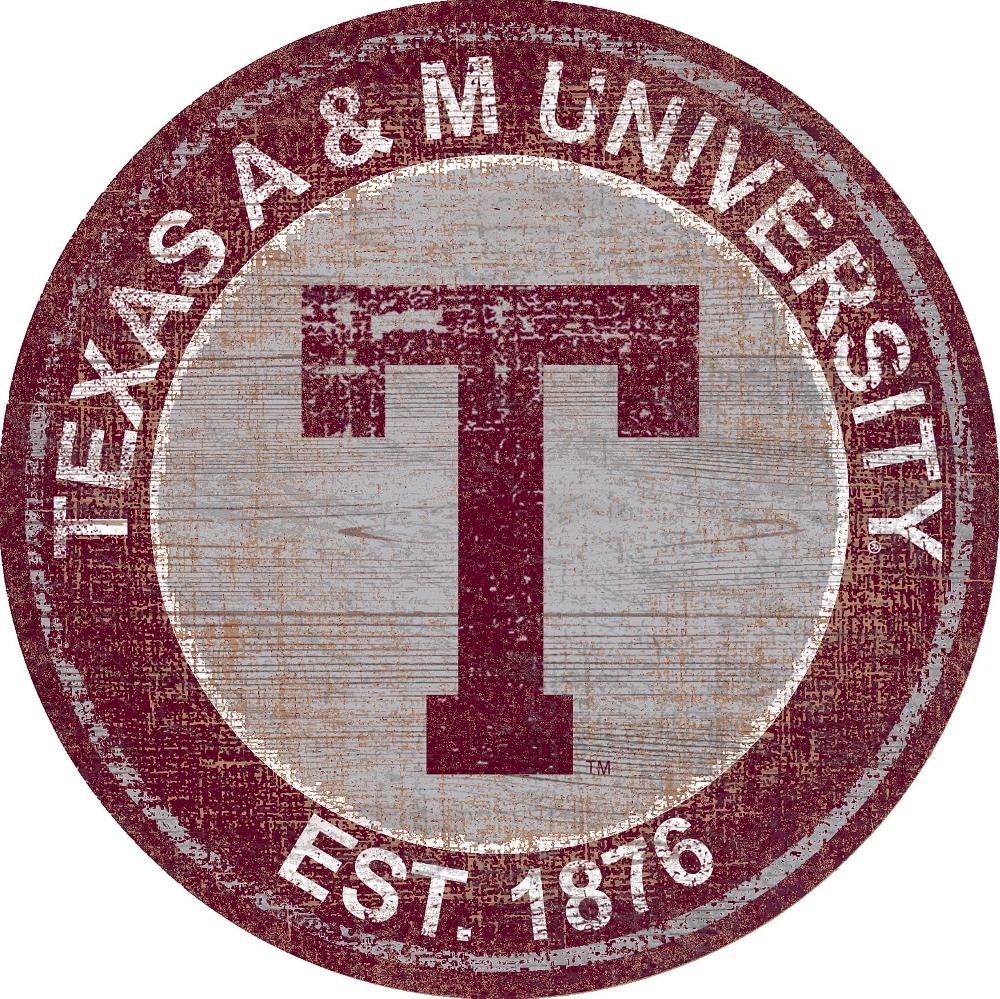 fan creations Texas A&M Heritage Logo 24" Circle