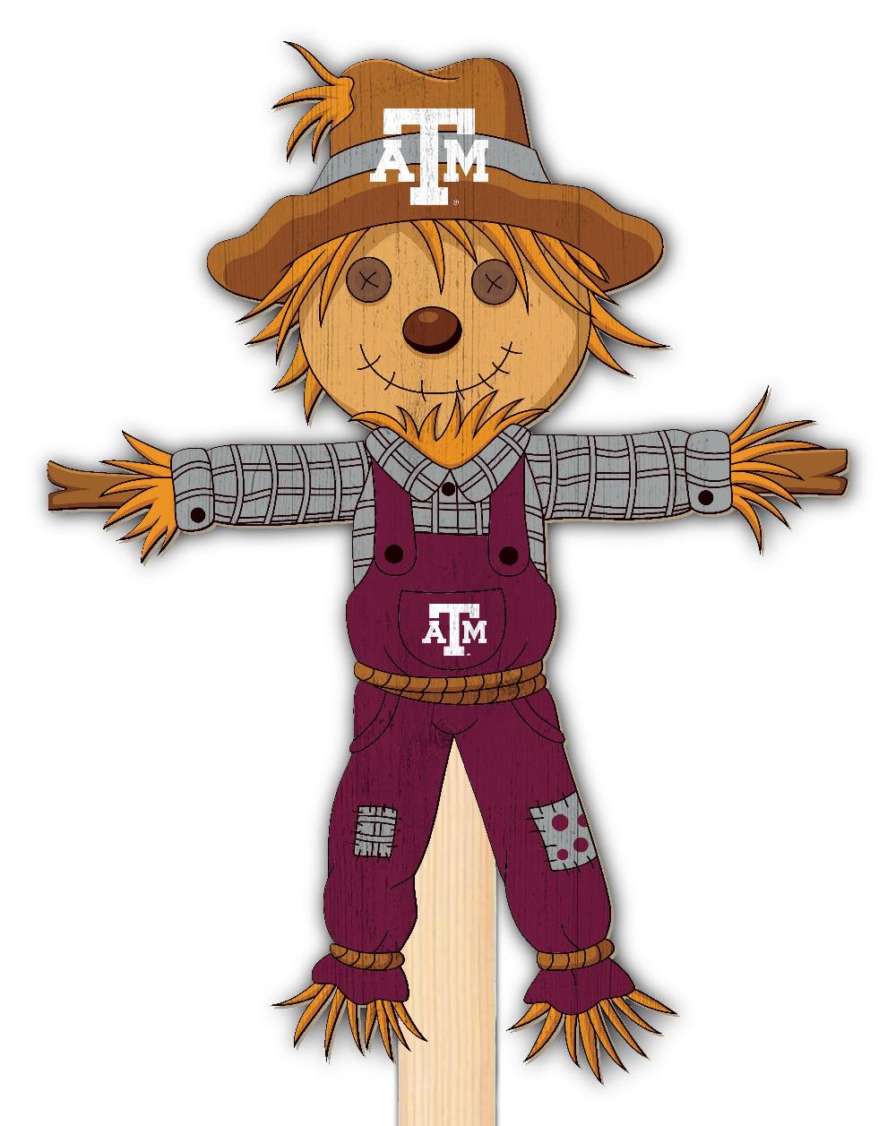 fan creations Texas A&M Scarecrow Yard Stake