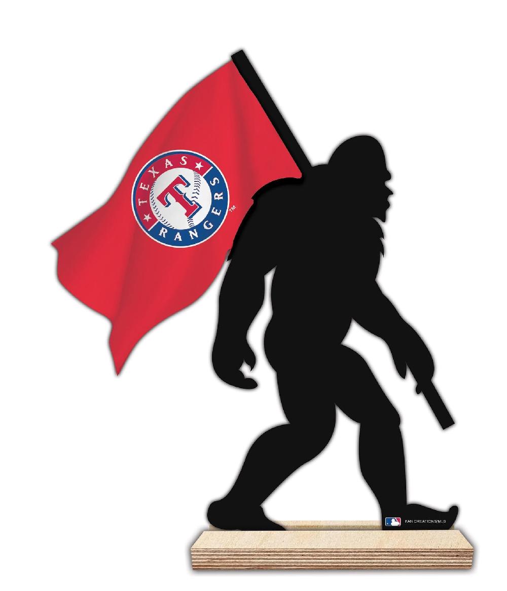 fan creations Texas Rangers 12inch Big Foot Cutout