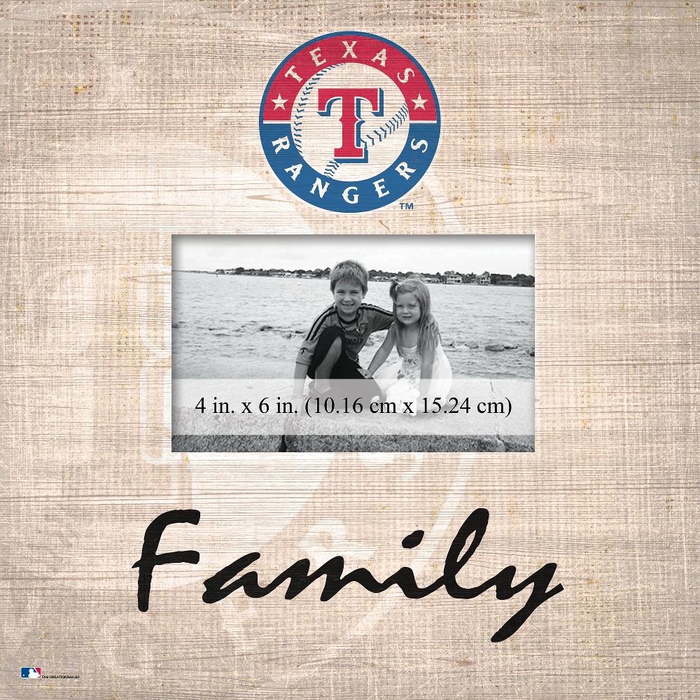 fan creations Texas Rangers Family Frame
