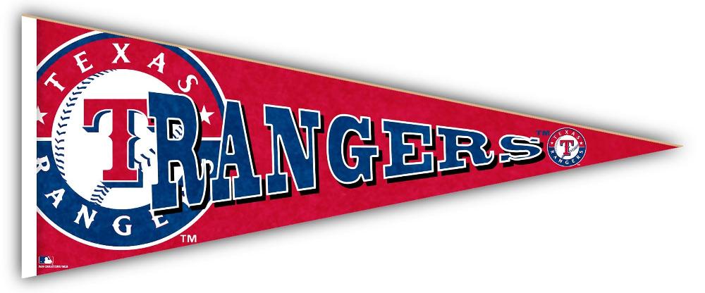 fan creations Texas Rangers Pennant