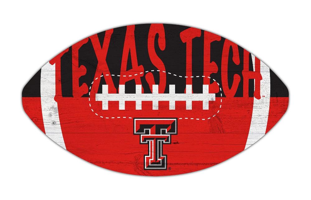 fan creations Texas Tech City Football 12in