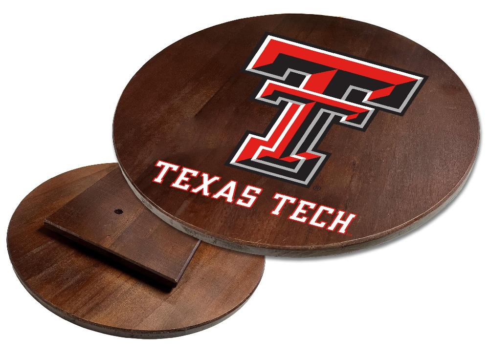 Fan Creations Texas Tech Logo Lazy Susan