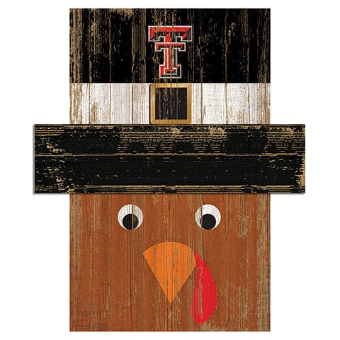 fan creations Texas Tech University Turkey Head
