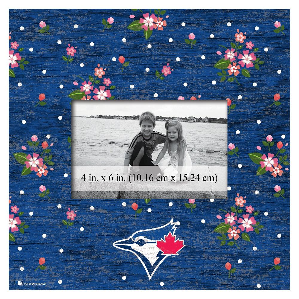 fan creations Toronto Blue Jays Floral 10x10 Frame
