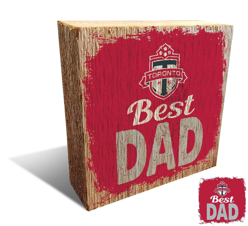 fan creations Toronto FC Best Dad Block
