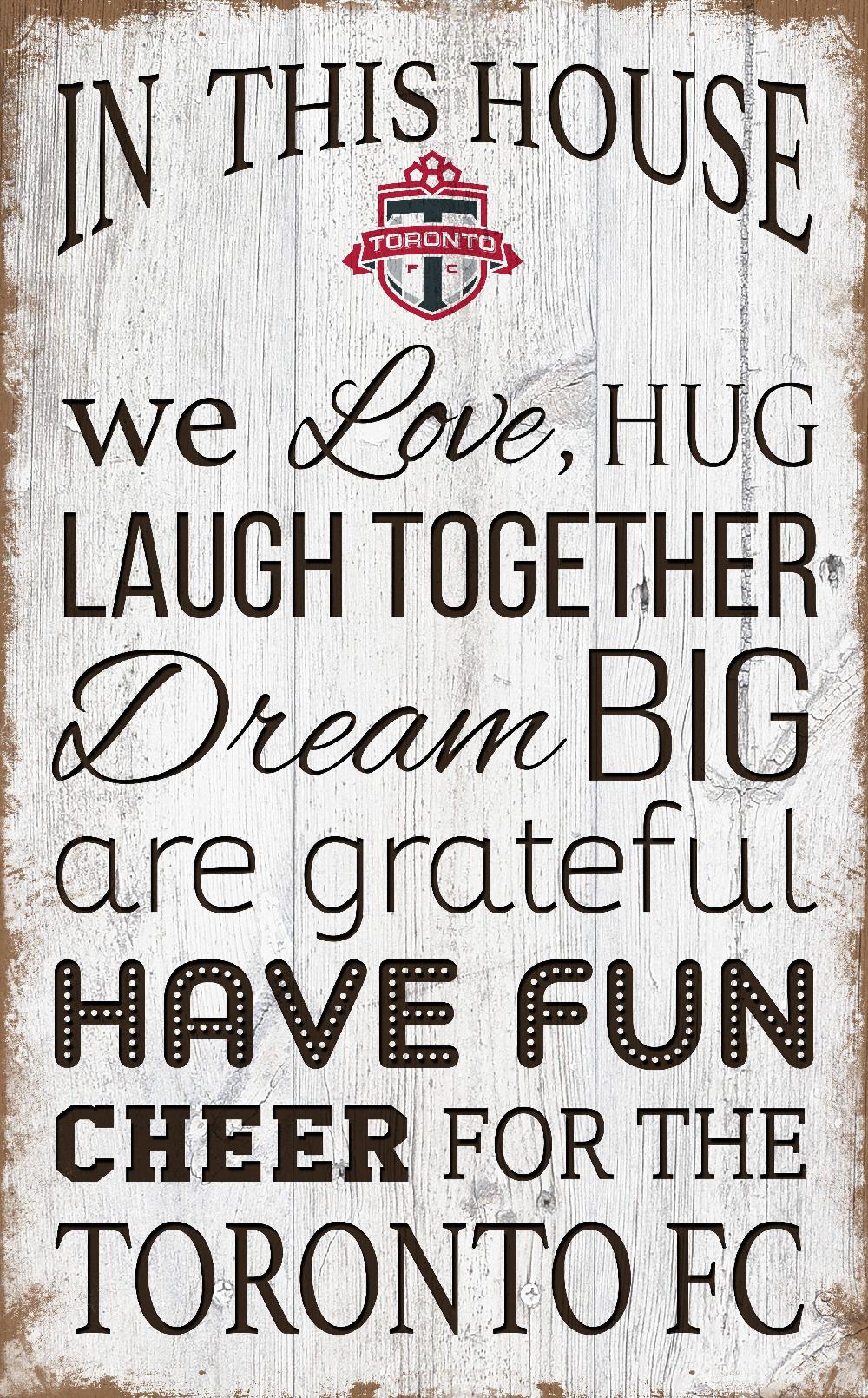 fan creations Toronto FC In This House 11x19