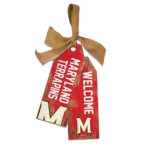 fan creations University of Maryland 12" Team Tags