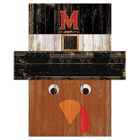 fan creations University of Maryland Turkey Head