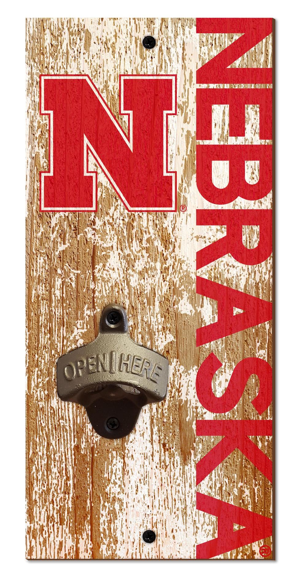 Fan Creations University Of Nebraska Bottle Opener