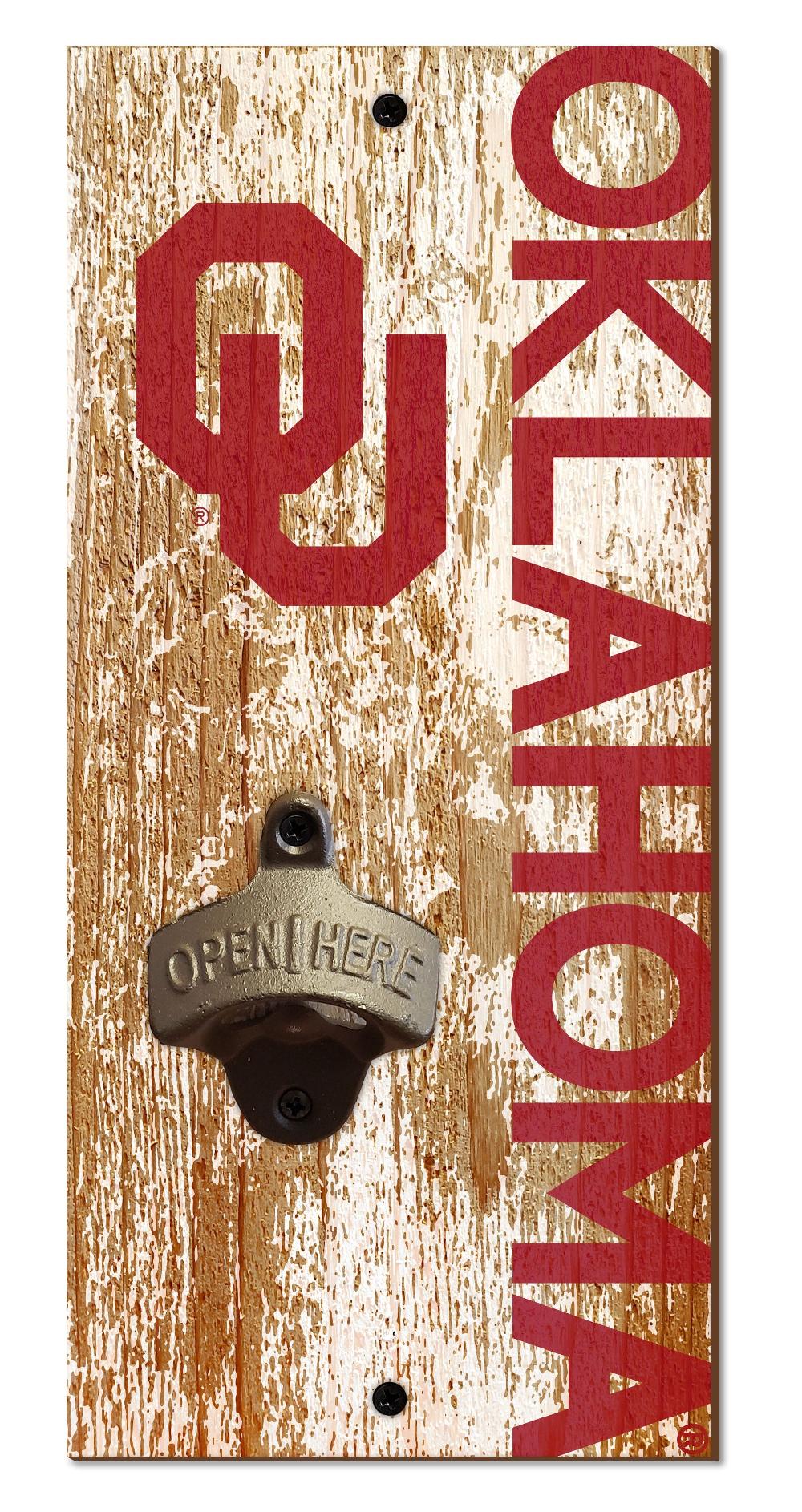 fan creations University of Oklahoma Bottle Opener