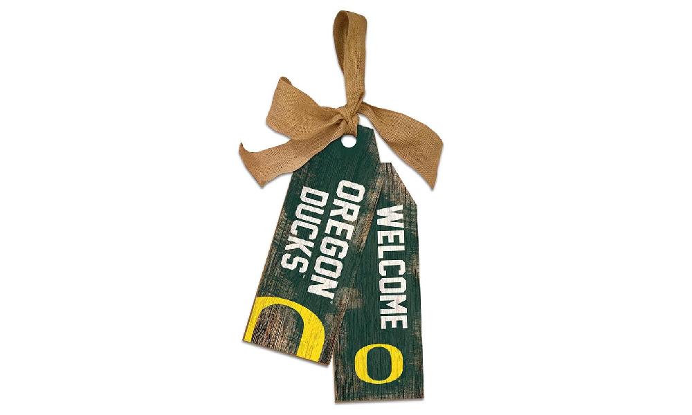 fan creations University of Oregon12in Team Tags