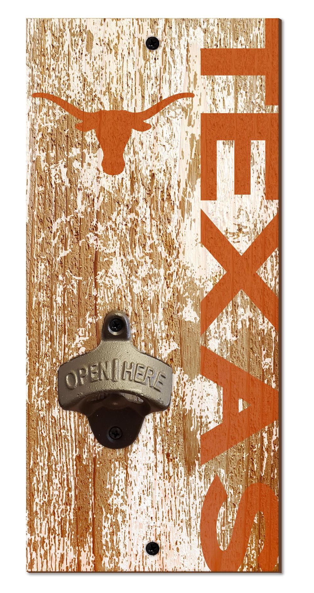 fan creations University of Texas Bottle Opener