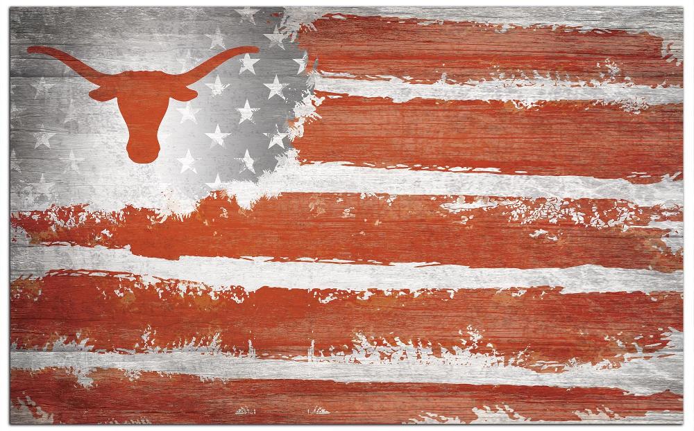 fan creations University of Texas Flag 11x19