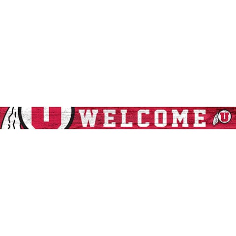 fan creations Utah 16in. Welcome Strip