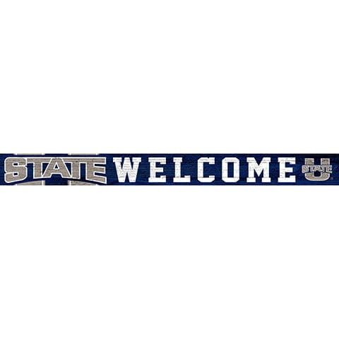 fan creations Utah State 16in. Welcome Strip