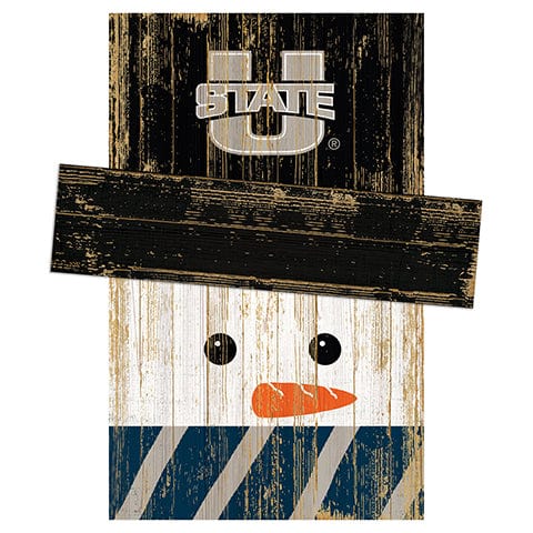 fan creations Utah State Snowman Head