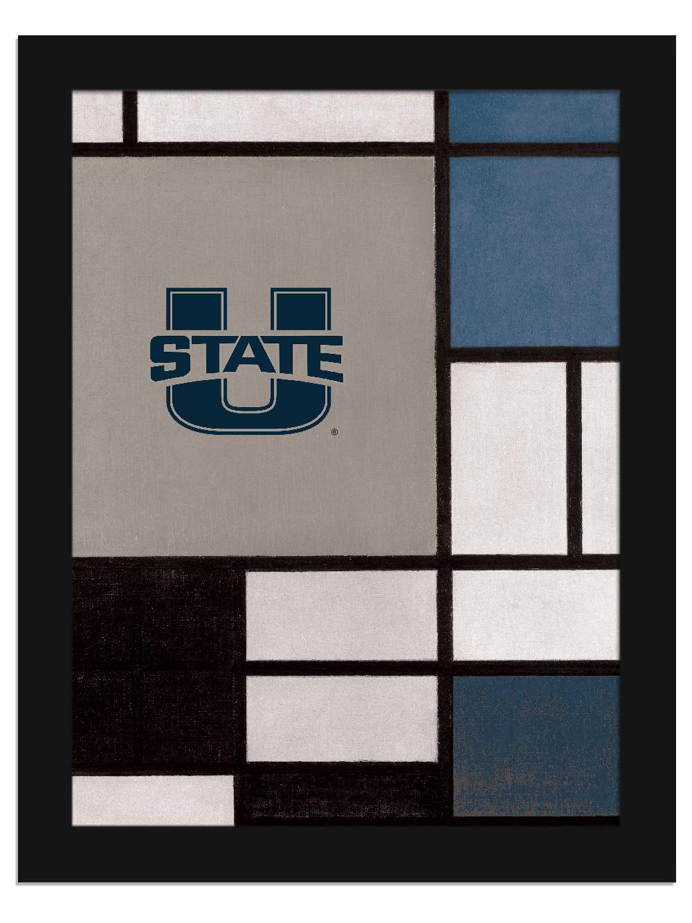 fan creations Utah State Team Composition 12x16