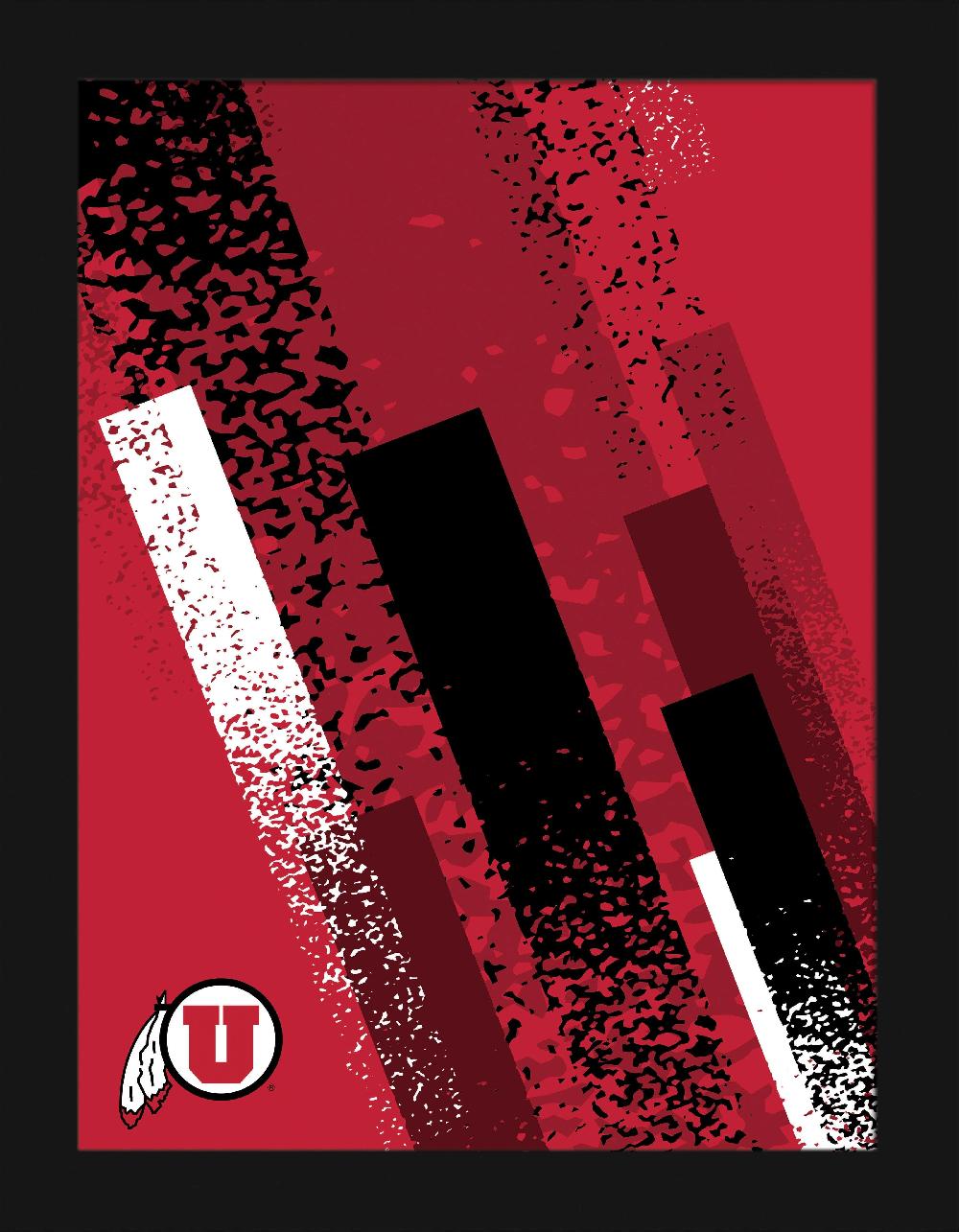 fan creations Utah Team Color 12x16