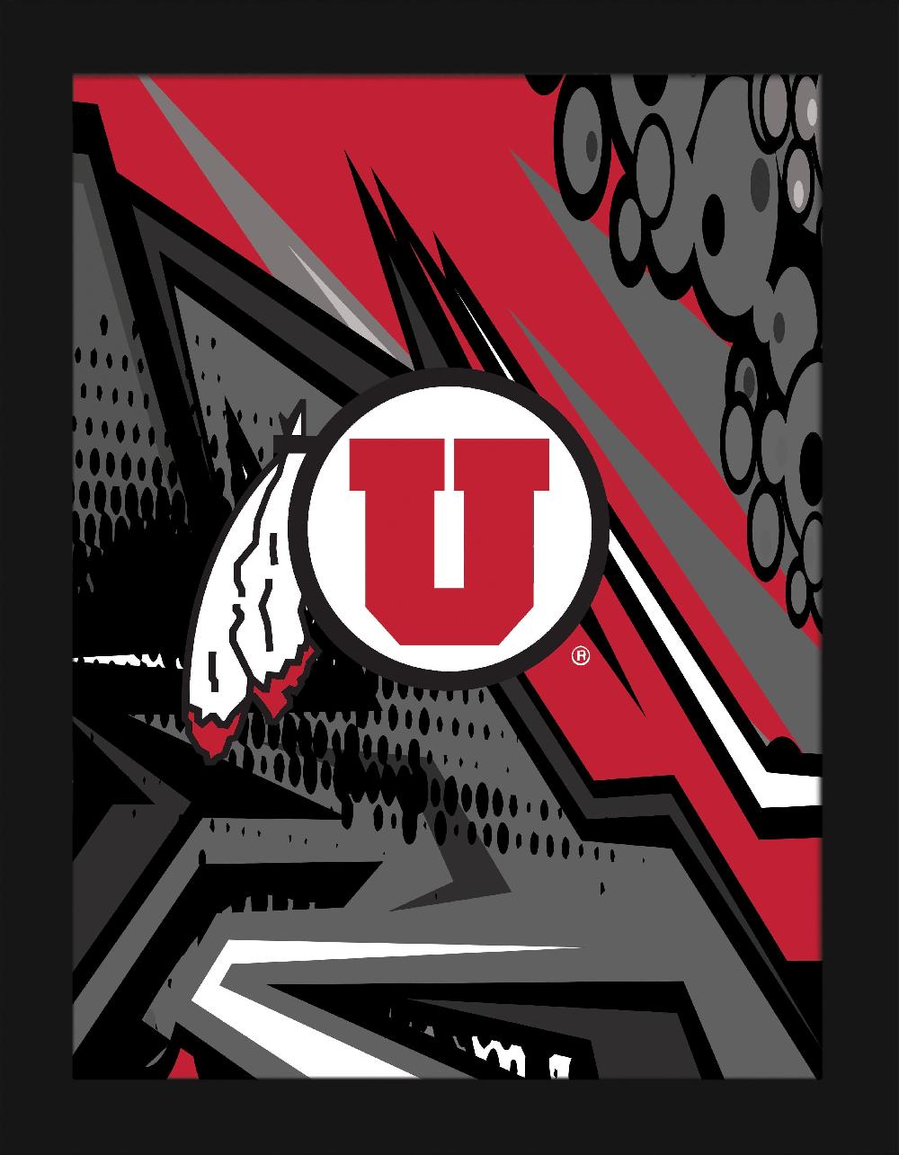 fan creations Utah Team Comic 12x16