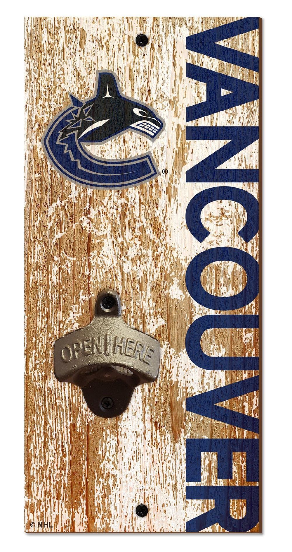 fan creations Vancouver Canucks Bottle Opener