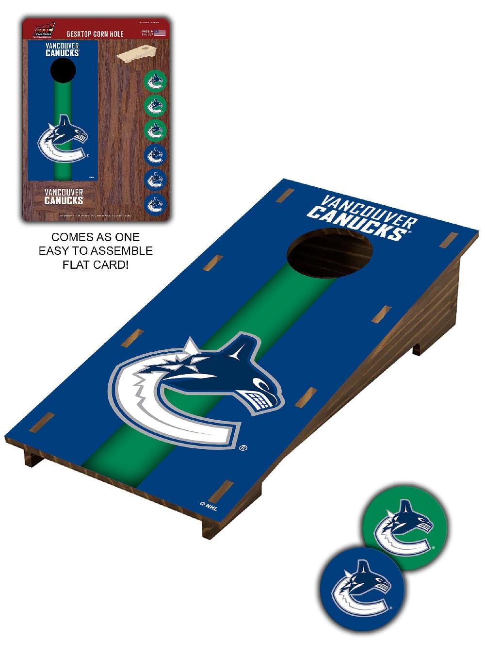 fan creations Vancouver Canucks Desktop Cornhole