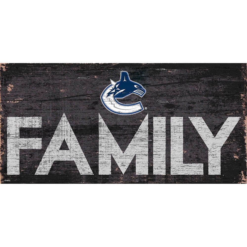 fan creations Vancouver Canucks Family 6x12
