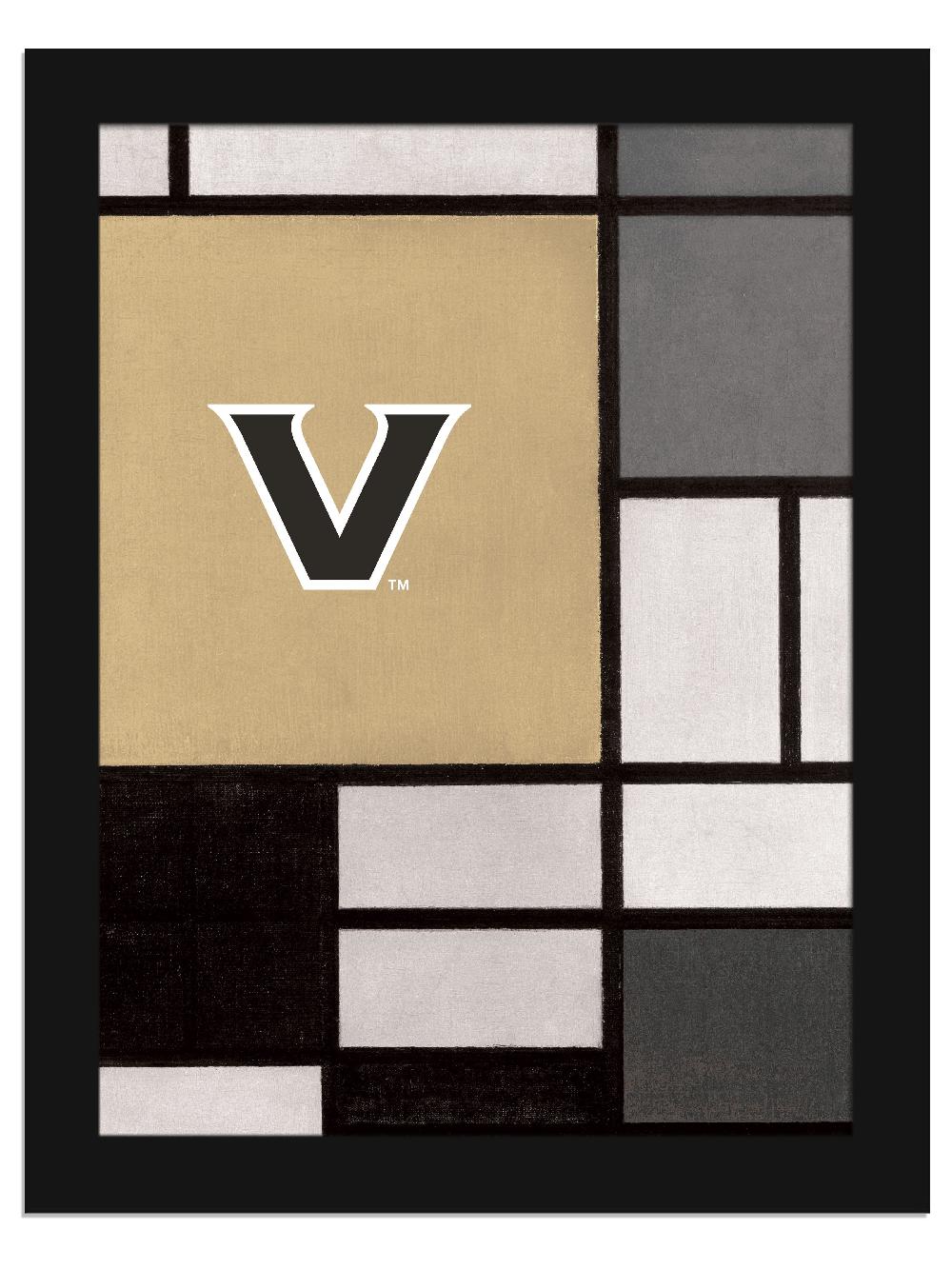 fan creations Vanderbilt Team Composition 12x16