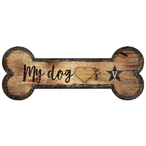 fan creations Vanderbilt University Dog Bone Sign