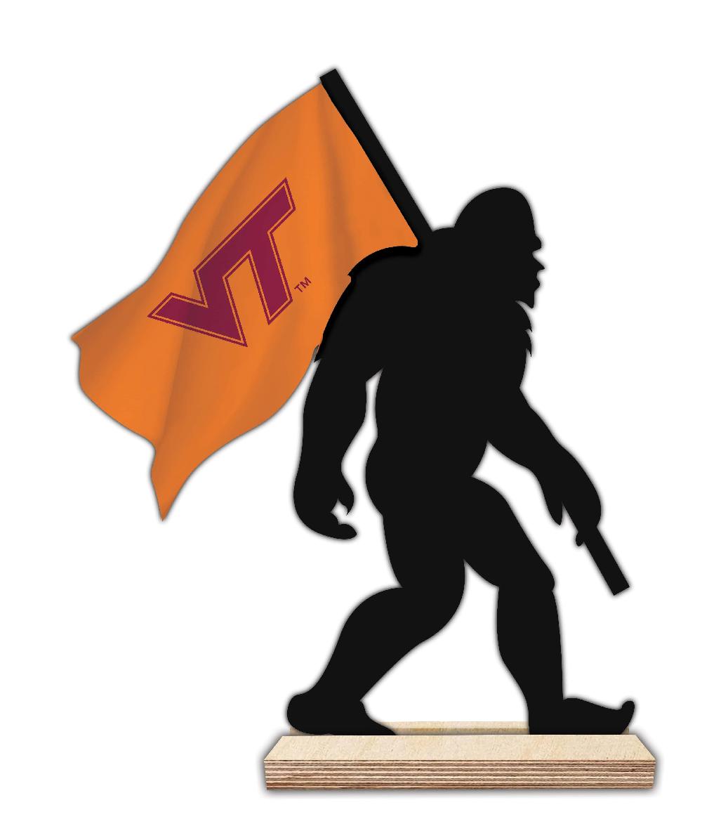 fan creations Virginia Tech 12inch Big Foot Cutout