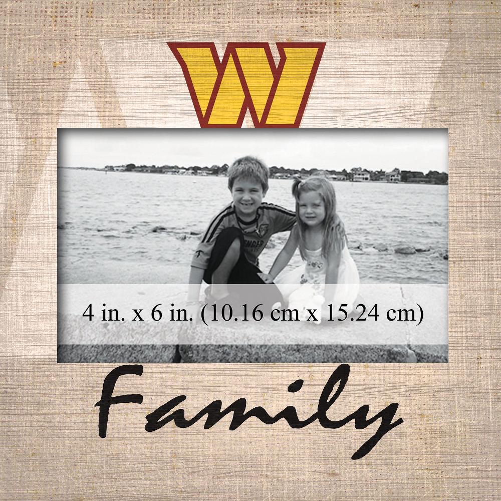 fan creations Washington Commanders Family Frame