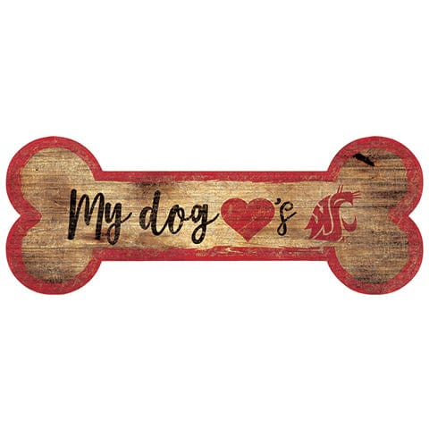 fan creations Washington State Dog Bone Sign