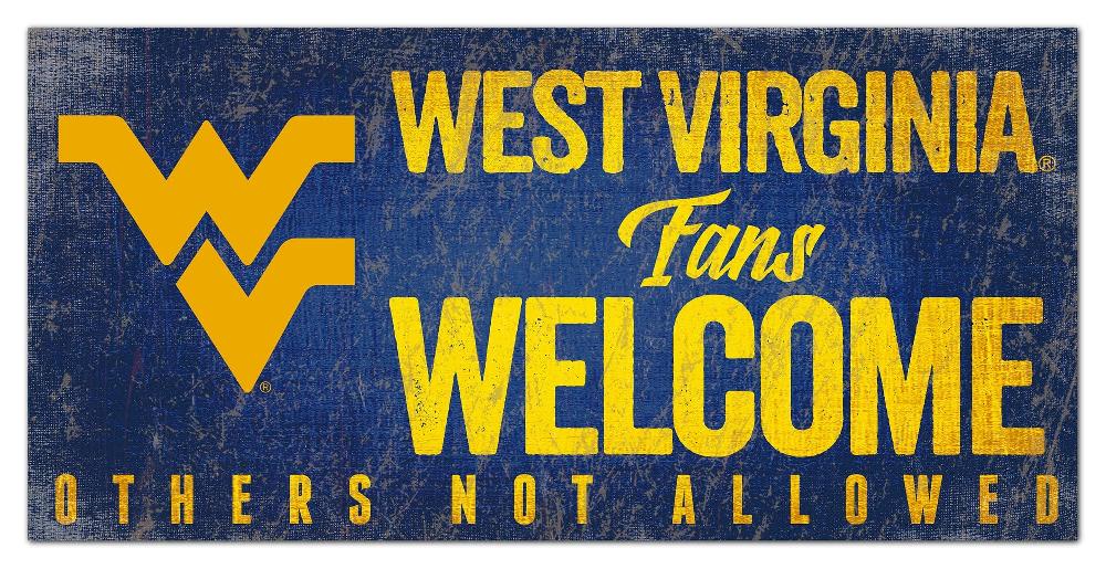 fan creations West Virginia Fans Welcome Sign