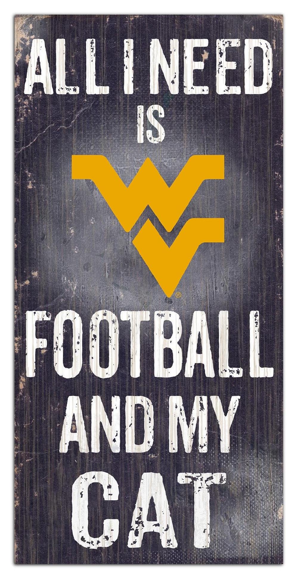 fan creations West Virginia My Cat 6x12 Sign
