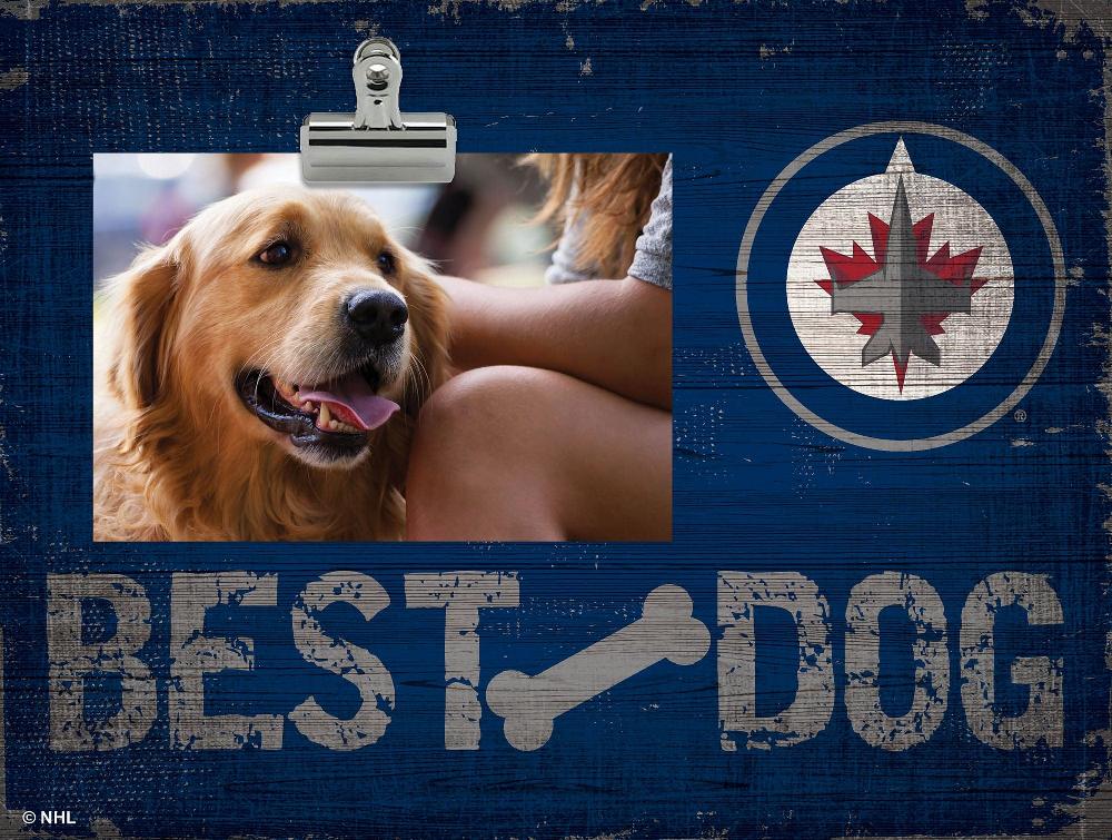 fan creations Winnipeg Jets Best Dog Clip Frame