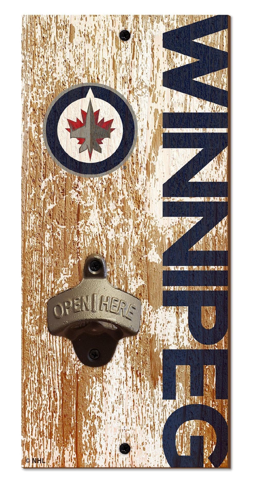 fan creations Winnipeg Jets Bottle Opener