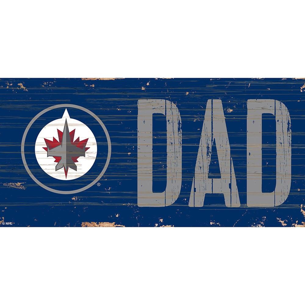 fan creations Winnipeg Jets DAD 6x12 Sign