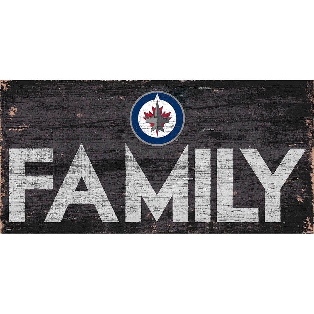 fan creations Winnipeg Jets Family 6x12