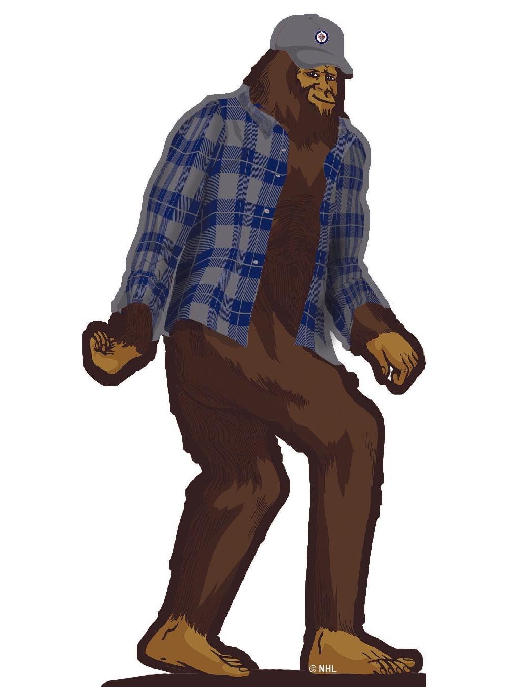 fan creations Winnipeg Jets Fanimal Desktop Stand