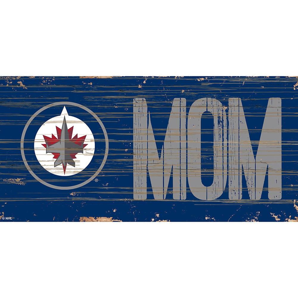 fan creations Winnipeg Jets MOM 6x12 Sign